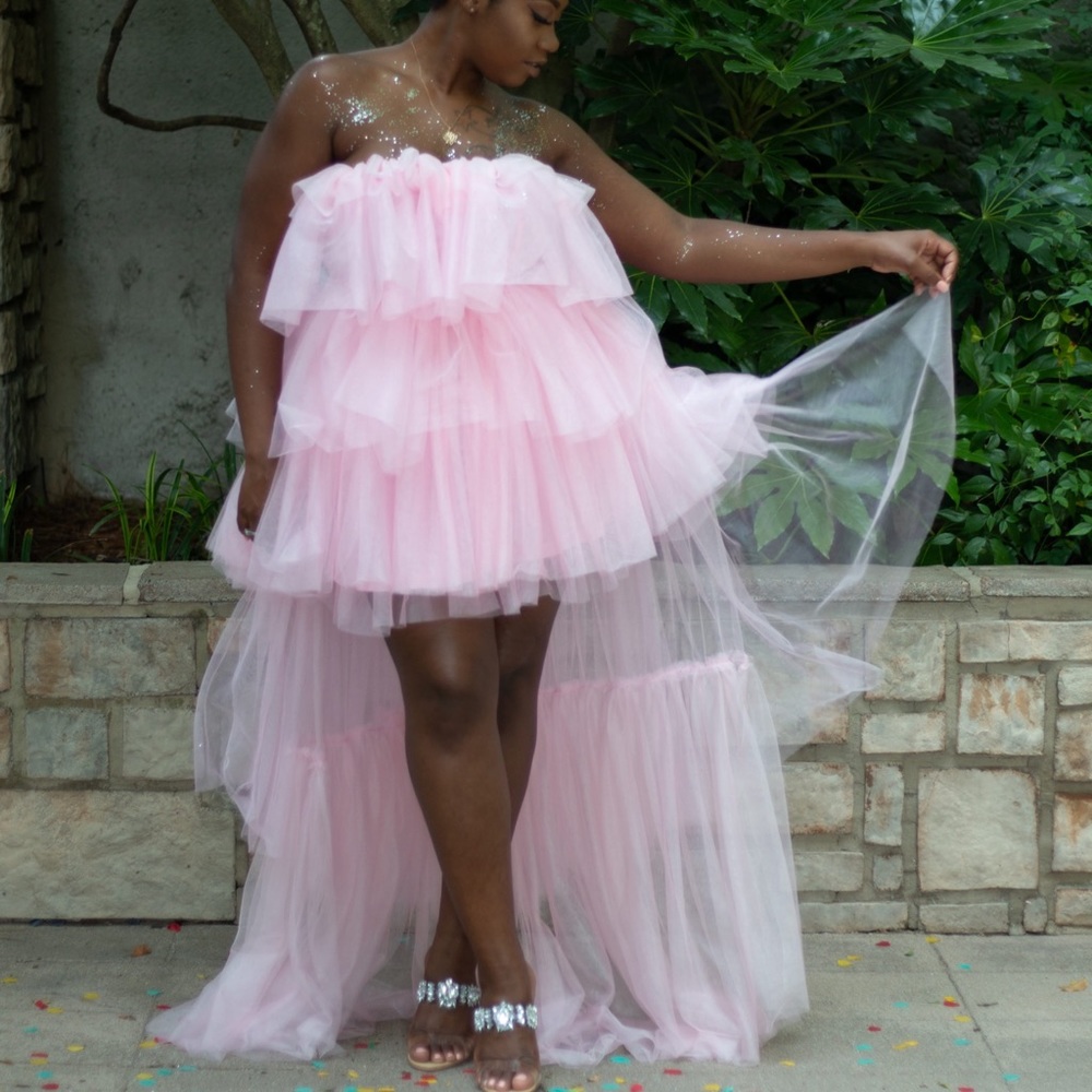 High low tutu photo shoot dress